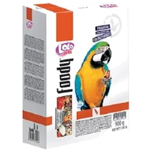 Повнораціонний корм Lolopets для великих папуг 900 г (LO-72700): Вид корму Обычный