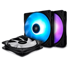Кулер Deepcool RF120 3 x FAN: Уровень шума, dB 17,8-27