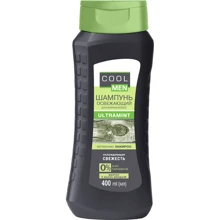 Cool Men Ultramint Шампунь освежающий для жирных волос 400 ml: Пол Для мужчин