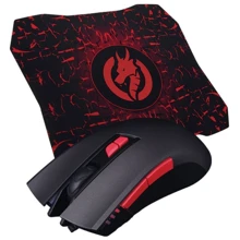 Мышь Piko FX72 Black (1283126489495) + коврик: Интерфейс подключения USB