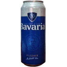 Пиво Bavaria светлое фильтрованное 0.5л ж/б (PLS1113): Объем, л 0.5