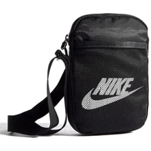 Сумка кросс-боди Nike Heritage S черная Уни 18х12х3 см (BA5871-010): Цвет черный