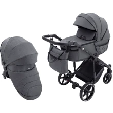 Коляска 2 в 1 Adamex Zico Tip TK-57 графит (680773): Тип коляски Универсальная коляска (2-в-1)