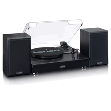 Виниловый проигрыватель Lenco LS-101BK: Привод ременной