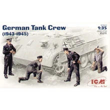 Набір фігурок ICM Німецький танковий екіпаж, 1943-1945 р. (ICM35211): Виробник ICM