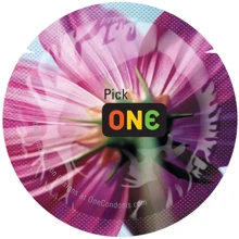 Презерватив ONE Color Sensations - Pick ONE (Purple) 1 шт: Тип Класичні