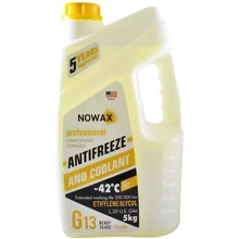 Антифриз NOWAX YELLOW G13 (жовтий) 5kg: undefined undefined