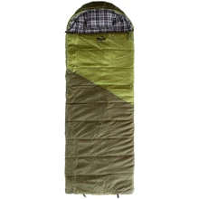 Спальный мешок Tramp Kingwood Regular R темно-оливковый/серый (TRS-053R-R): Тип одеяло с капюшоном