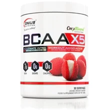 Аминокислота для спорта Genius Nutrition BCAA-X5 360 g / 30 servings / Lychee: Вкус Личи