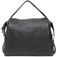 Жіноча сумка саквояж Ricco Grande чорна (1l975-black): Стать жіночий
