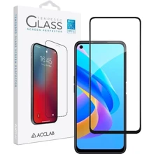 Аксессуар для смартфона ACCLAB Tempered Glass Full Glue Black for Oppo A76 4G: Совместимость Oppo A76 4G