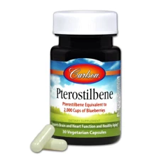 Carlson Labs Pterostilbene 30 Vcaps: Тип Птеростильбен