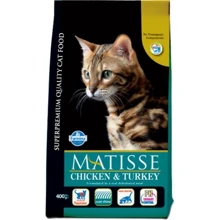Сухий корм Farmina Matisse Adult Chicken & Turkey для дорослих кішок, курка та індичка 1.5 кг (8010276032089): Тип Сухий корм
