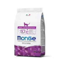 Сухой корм для котов Monge Cat Adult 0.4 кг (70004985): Тип Сухой корм