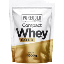 Протеин 1 Pure Gold Compact Whey Gold 1000g Strawberry Ice Cream: Вид Сывороточные