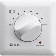 Аттенюатор TOA AT-4120B-EB (Регулятор громкости, 120Вт, 8 уровней регулировки + полное выключение, белого цвета): undefined undefined