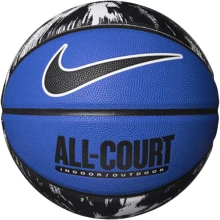 М'яч для гри Nike Everyday All-Court 8P GRAPHIC DEFLATED баскетбольний синій, чорний, білий Уні 7 (N.100.4370.455.07): Вид Баскетбольные