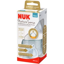 Бутылочка NUK Nature Sense S 1, 150 мл (3952537): Материал полипропилен