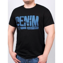 Футболка PFProject BIGDENIMBROK 5XL чорна з принтом: Вид футболки