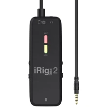 Аудиоинтерфейс IK MULTIMEDIA iRig Pre 2: Тип Внешние