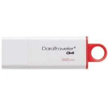 USB-флешка Kingston 32GB DataTraveler I G4 USB 3.0 Red (DTIG4/32GB): Стандарт USB USB 3.0