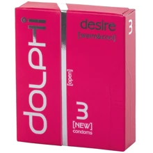 Презервативи DOLPHI LUX Desire 3 шт: Тип З анестетиком