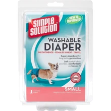Многоразовая гигиеническая подкладка Simple Solution SS Washable Diaper Small для животных маленькая (ss10592): undefined undefined