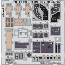 Фототравление Eduard 1/48 Do 215B интерьер , самоклеющийся (ICM) EDU-FE691: Производитель Eduard
