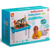 Игровой столик с конструктором Metr+ Building blocks Table 316 деталей (6307): Производитель Metr+