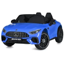 Дитячий електромобіль Bambi Racer Mercedes SL 63 AMG синій (M 5098EBLRS-4): Вид автомобиль