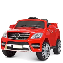 Дитячий електромобіль Джип Bambi Racer Mercedes Benz, червоний (M 3568EBLR-3): Вид джип