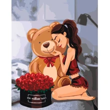 Картина по номерам One million roses Идейка KHO4606 40х50 см: Производитель Идейка