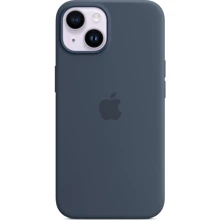 Чохол для iPhone Apple iPhone 14 Plus Silicone Case з MagSafe - Storm Blue (MPT53ZE/A): Колір синий