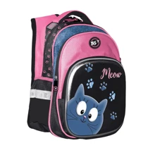 Рюкзак YES S-58 Meow, черный/розовый (558004): Возрастная группа от 6 до 10 лет
