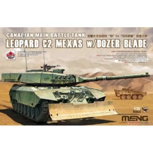 Канадский Meng основной боевой танк Leopard C2 MEXAS с бульдозерным отвалом: Производитель Meng