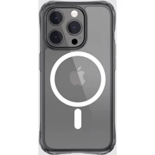 Чехол для iPhone SwitchEasy Alos MagSafe Case Transparent/Smoke (MPH56P011TR23) for iPhone 15 Pro: Цвет серый