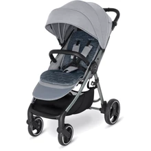 Візок Baby Design WAVE 107 SILVER GRAY: Тип коляски прогулочная
