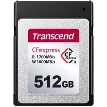 Карта пам'яті Transcend 512GB CFexpress 820 Type B (TS512GCFE820): Тип карти CFexpress