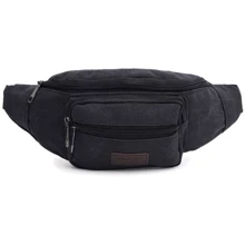 Мужская поясная сумка Monsen черная (C1HSSA0549bl-black): Пол Мужской