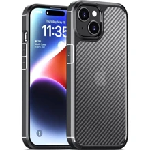 Чехол для iPhone Mobile Case TPU+PC Line Black for iPhone 15 Plus: Цвет черный