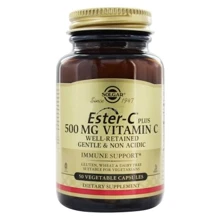 Solgar Ester-C Plus Vitamin C 500 mg 50 Vegetable Capsules: Тип Витамин C