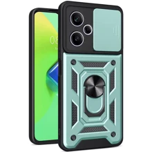 Чохол для телефона Mobile Case Camshield Serge Ring Green для Xiaomi Redmi 13 4G / Poco M6 4G: Сумісність Xiaomi Redmi 13 4G / Poco M6 4G