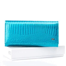 Женский кошелек Sergio Torretti голубой (31340 light-blue): Пол Женский