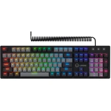 Клавиатура Lorgar Azar 514 RGB USB UA Black (LRG-GK514B-UA): Подключение проводное