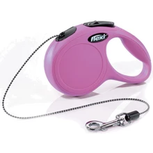Поводок-рулетка Flexi New Classic Cat XS до 8 кг 3 м розовый (4000498023433): Производитель Flexi