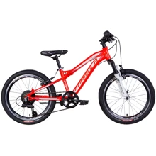 Велосипед в коробке 20" Formula FUSION AM Vbr AL 2021 (красно-белый с черным): Материал рамы алюминиевый сплав
