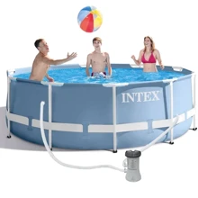 Басейн каркасный Intex насос, лестница 6500 л 305х99 см (26706): undefined undefined