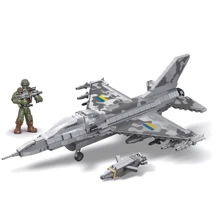 Конструктор LimoToy F16 & Storm Shadow 777 деталей + фигурка (KB 1110): Производитель LimoToy