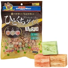 Лакомство для собак DoggyMan Mixed Dice Treats кубики микс курица, говядина, треска 300 г (56192): Производитель DoggyMan