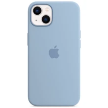 Чохол для iPhone Apple Silicone Case з MagSafe Blue Fog (MN5W3) для iPhone 13 mini: Колір блакитний